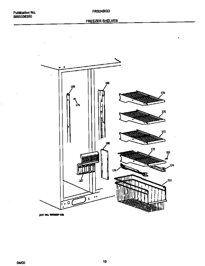 Diagram for FRS24BGDW0