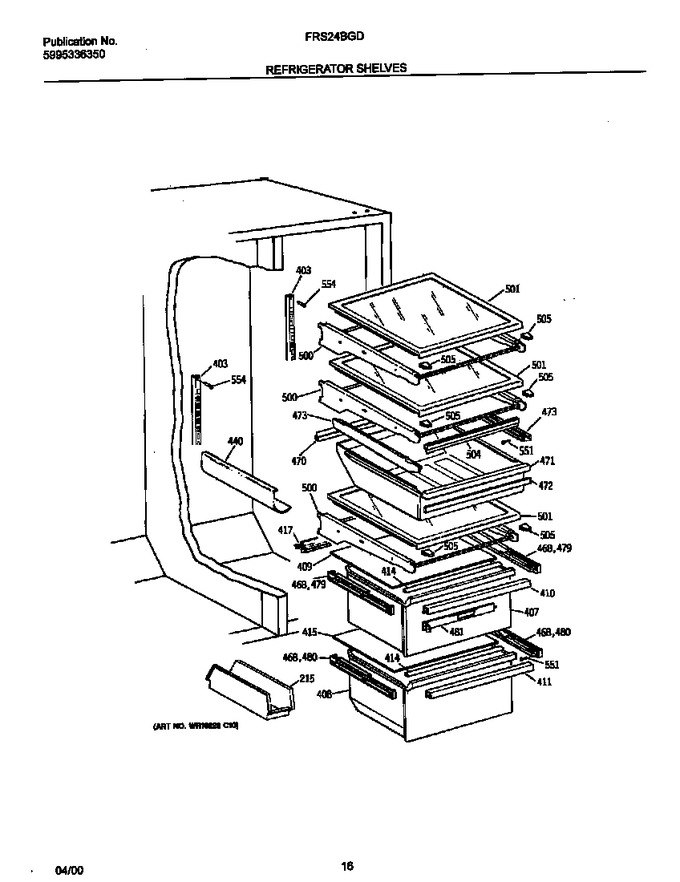 Diagram for FRS24BGDW0