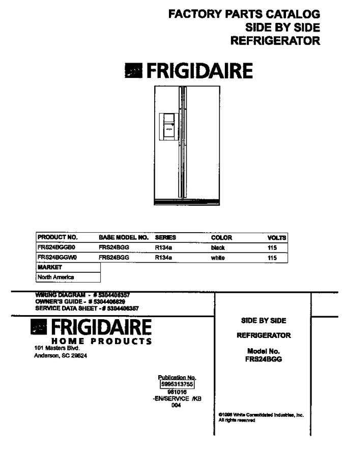 Diagram for FRS24BGGW0