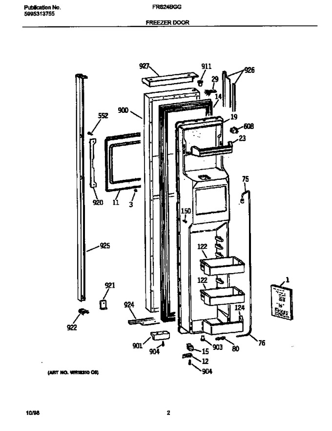 Diagram for FRS24BGGW0