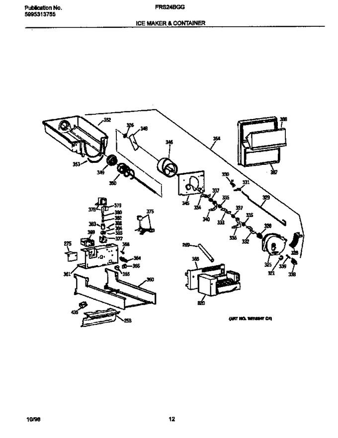 Diagram for FRS24BGGW0