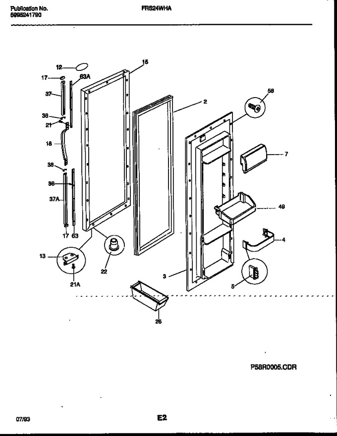 Diagram for FRS24WHAW0