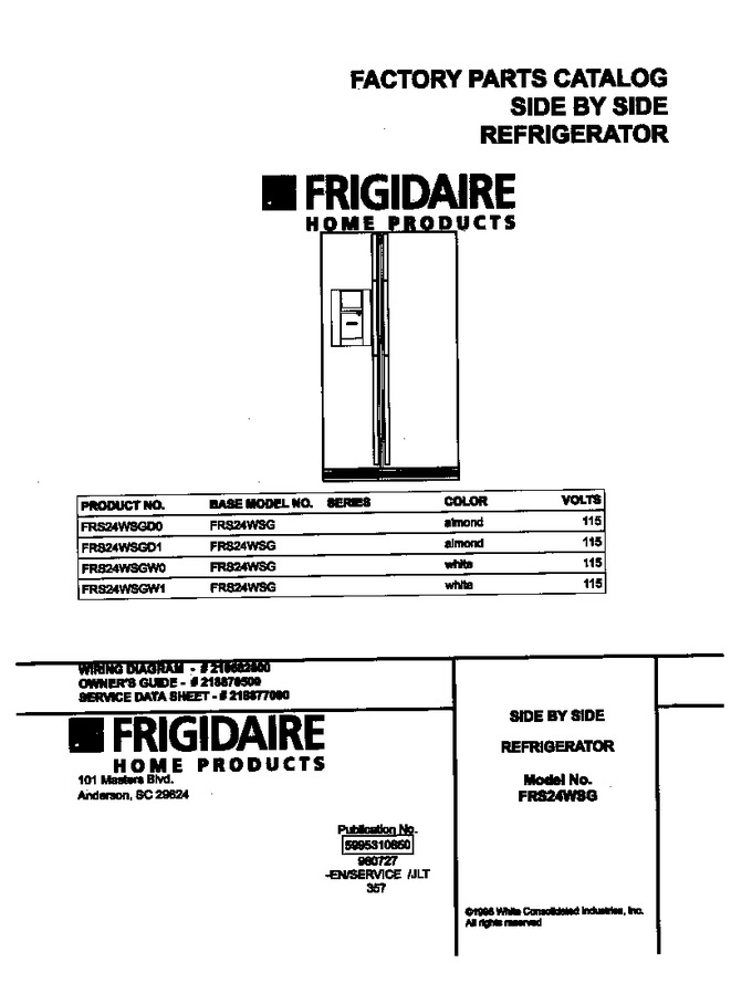 Diagram for FRS24WSGD1
