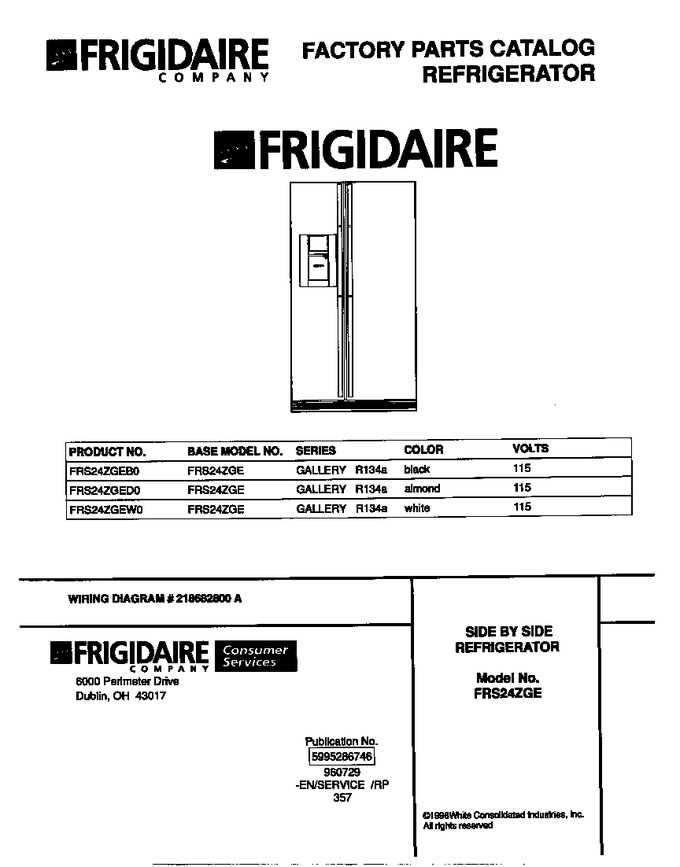 Diagram for FRS24ZGEW0