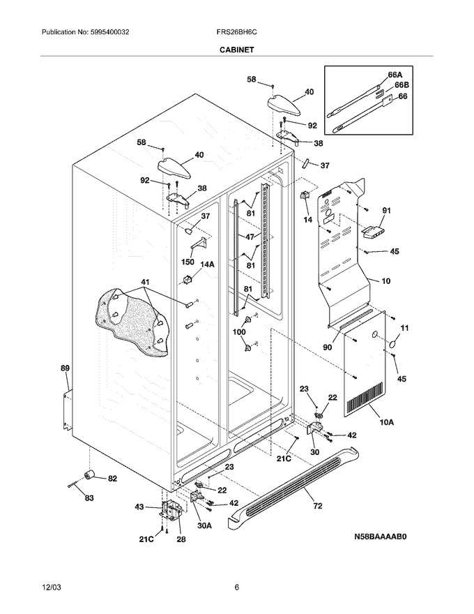 Diagram for FRS26BH6CB3