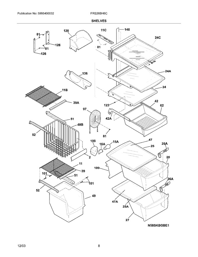 Diagram for FRS26BH6CS4