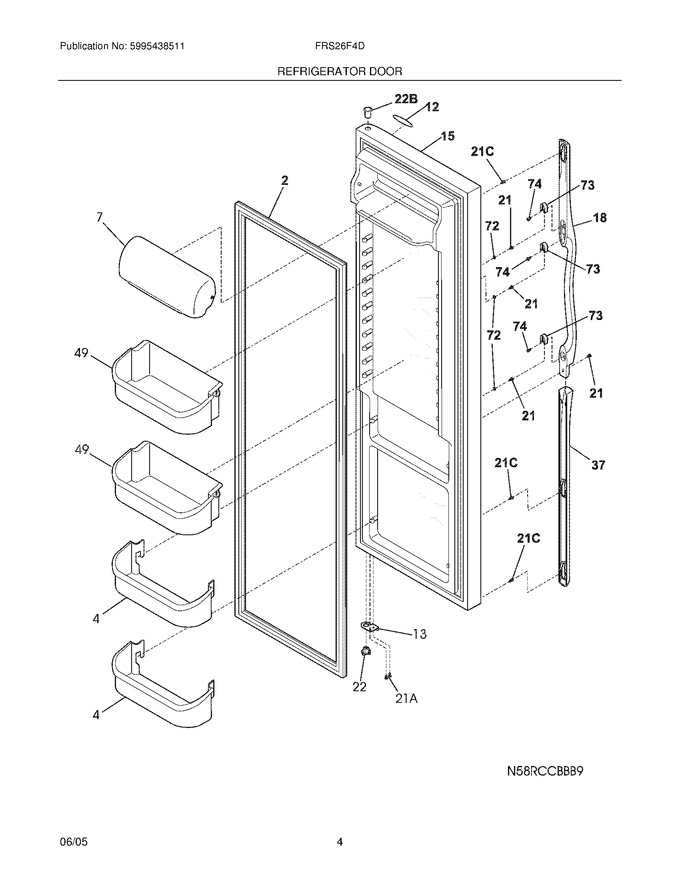 Diagram for FRS26F4DW5