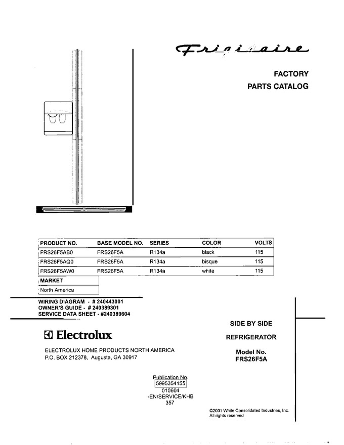 Diagram for FRS26F5AQ0
