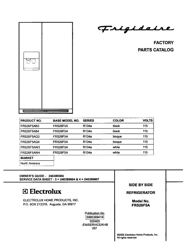 Diagram for FRS26F5AB3