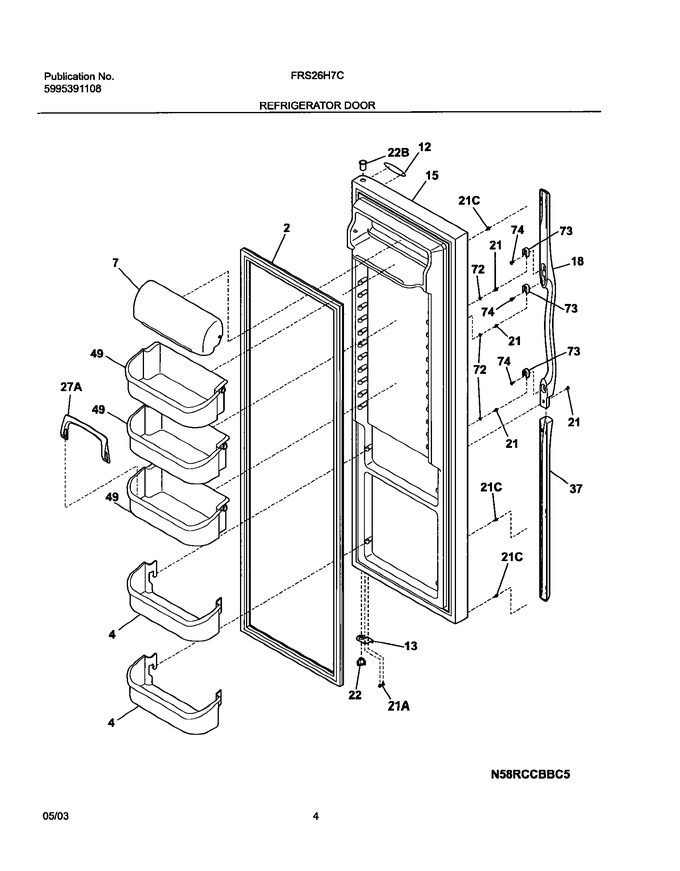 Diagram for FRS26H7CW0