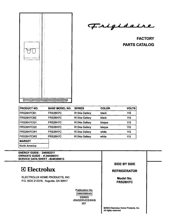 Diagram for FRS26H7CB2