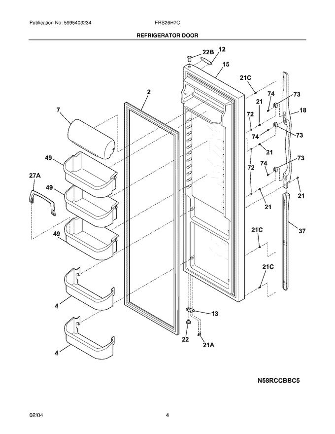 Diagram for FRS26H7CB4