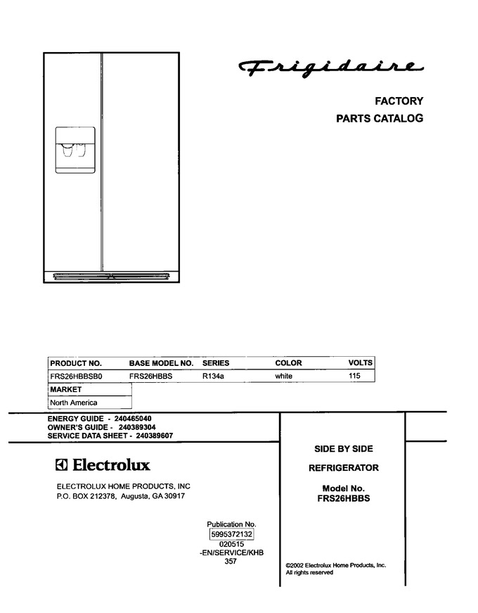 Diagram for FRS26HBBSB0