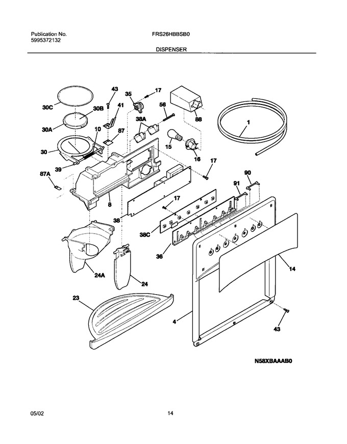 Diagram for FRS26HBBSB0