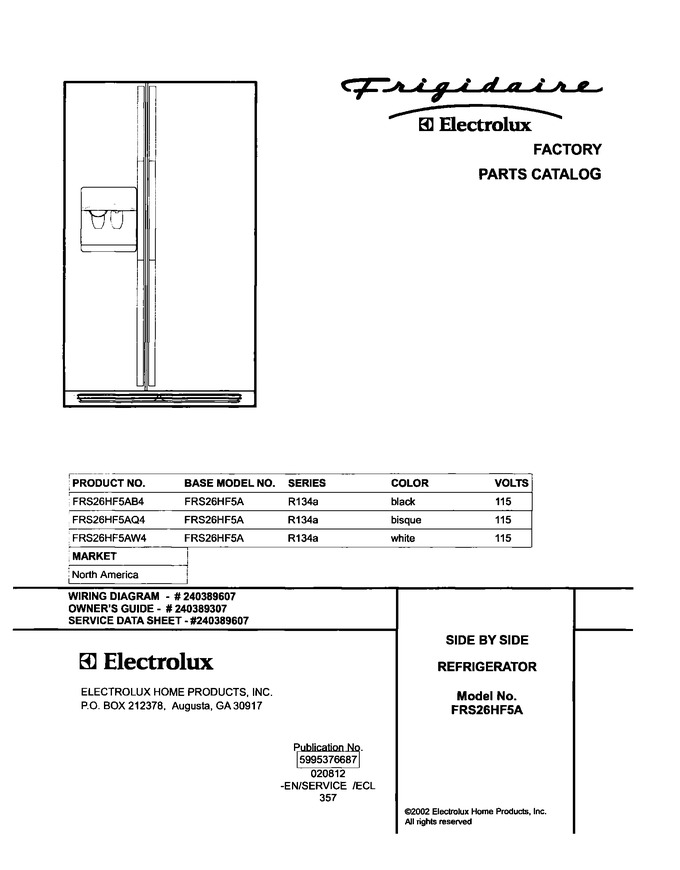 Diagram for FRS26HF5AW4