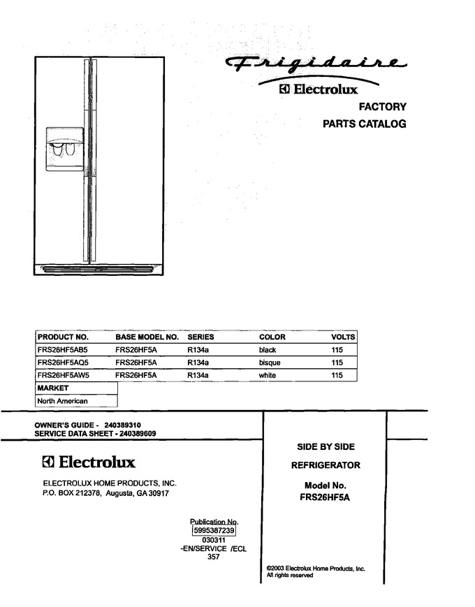 Diagram for FRS26HF5AW5