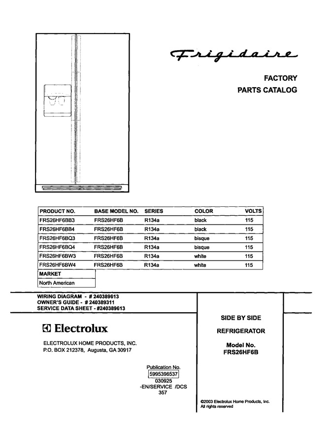 Diagram for FRS26HF6BB4