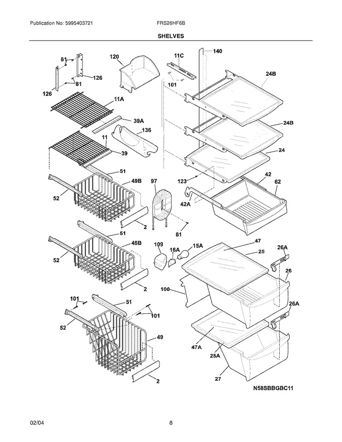 Diagram for FRS26HF6BB6