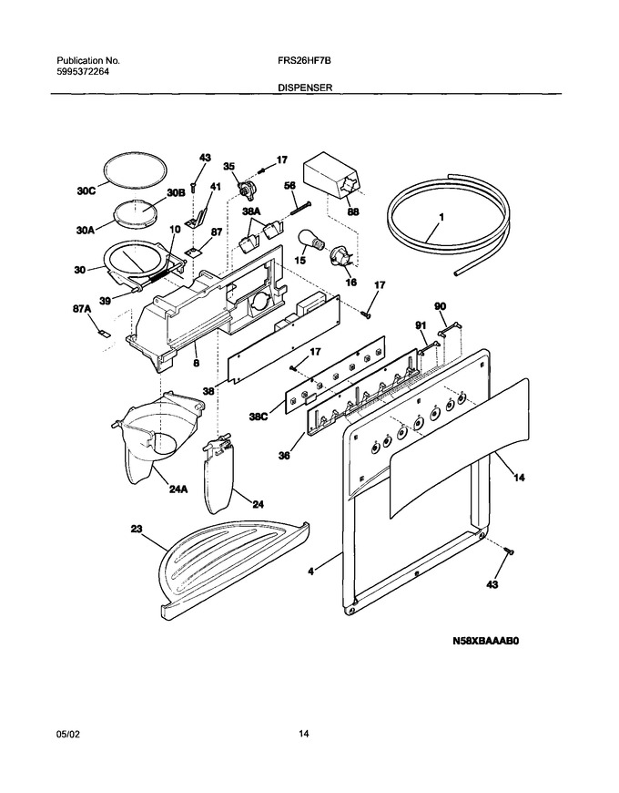 Diagram for FRS26HF7BQ0