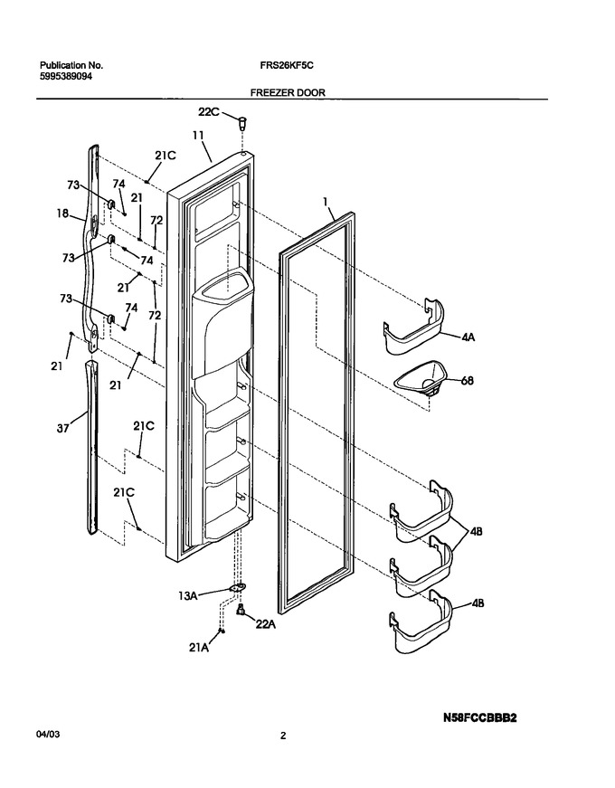 Diagram for FRS26KF5CW0