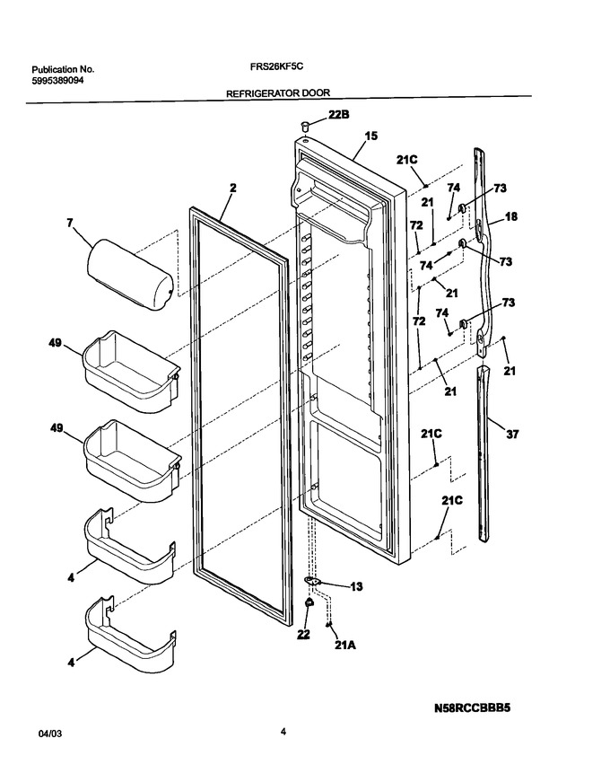 Diagram for FRS26KF5CQ0