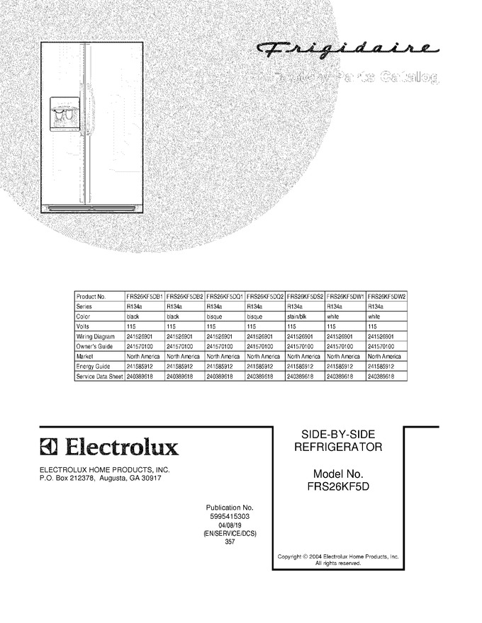 Diagram for FRS26KF5DB2