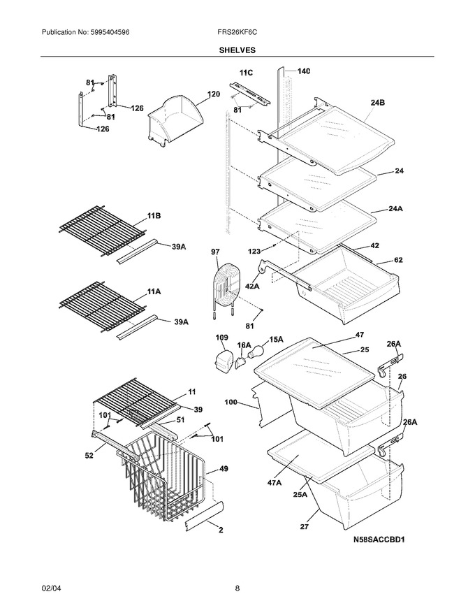 Diagram for FRS26KF6CW4