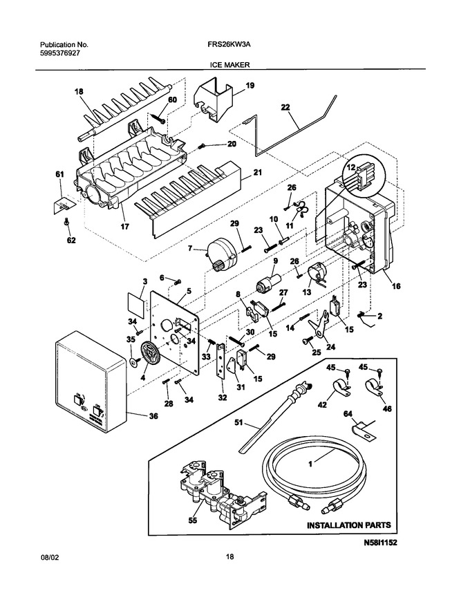 Diagram for FRS26KW3AW5