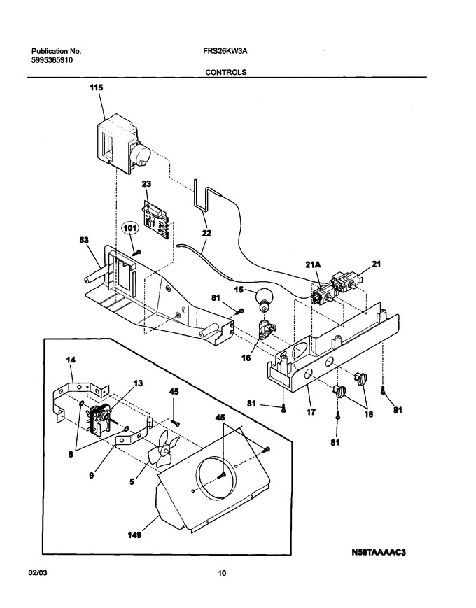 Diagram for FRS26KW3AB6