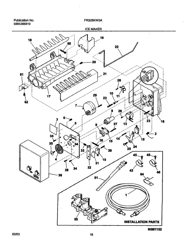 Diagram for FRS26KW3AW6