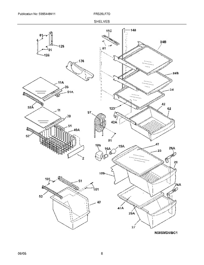 Diagram for FRS26LF7DSA