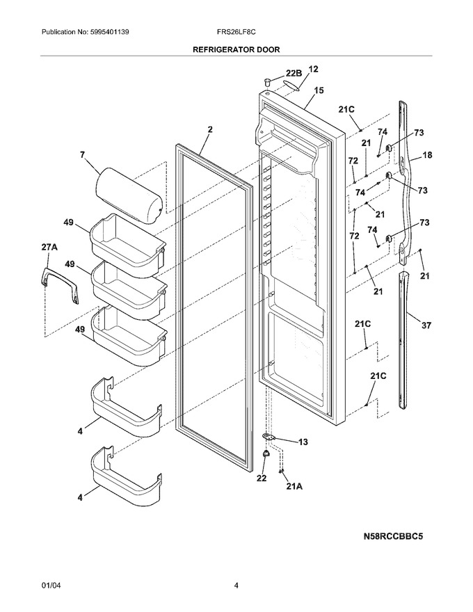 Diagram for FRS26LF8CW0