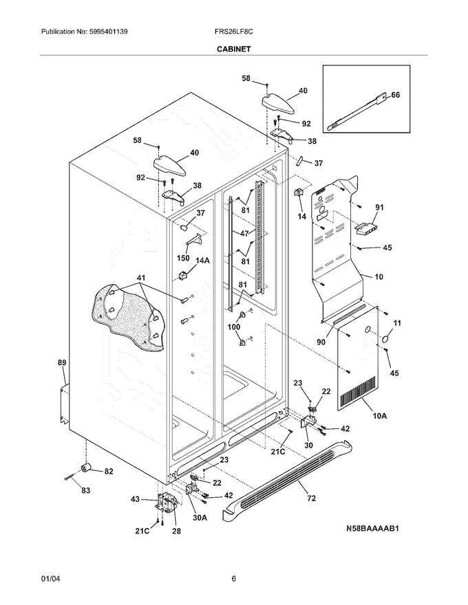 Diagram for FRS26LF8CB0