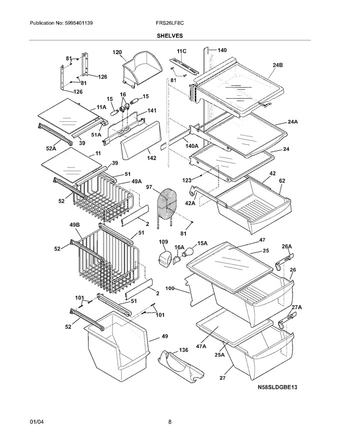 Diagram for FRS26LF8CB0