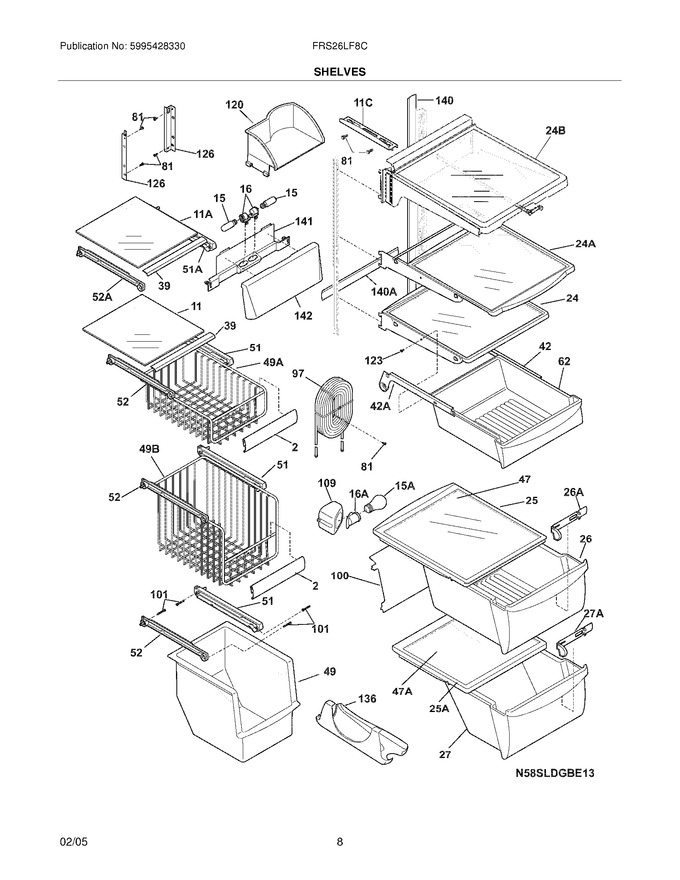 Diagram for FRS26LF8CS9