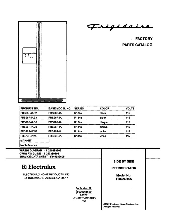 Diagram for FRS26R4AW3