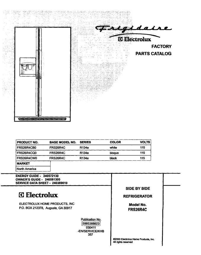 Diagram for FRS26R4CW0