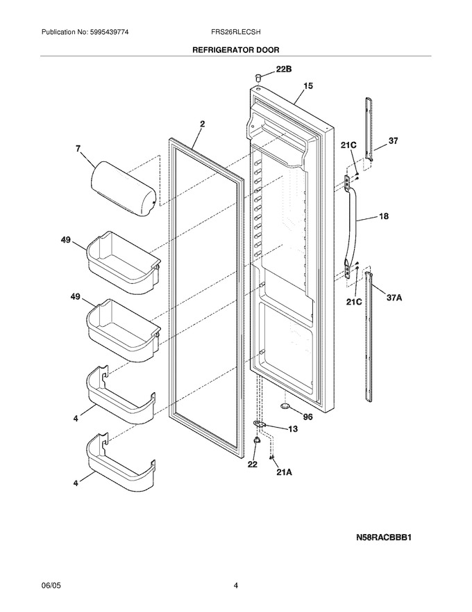 Diagram for FRS26RLECSH
