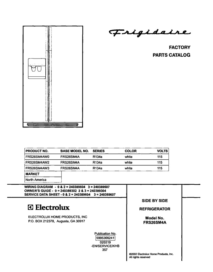 Diagram for FRS26SM4AW3
