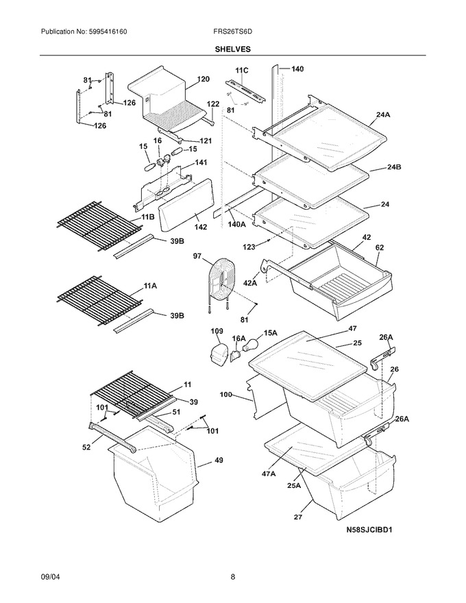Diagram for FRS26TS6DW2
