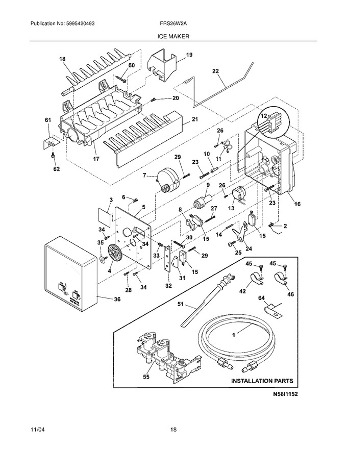 Diagram for FRS26W2AQC