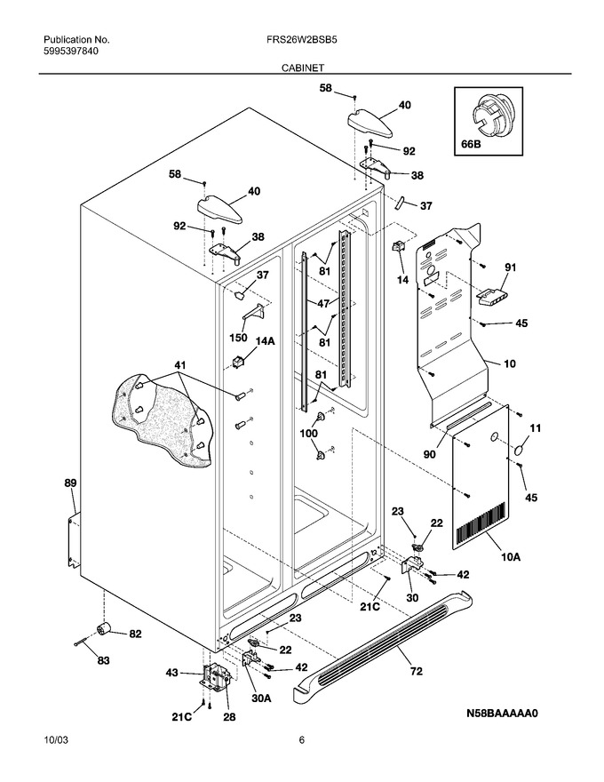 Diagram for FRS26W2BSB5