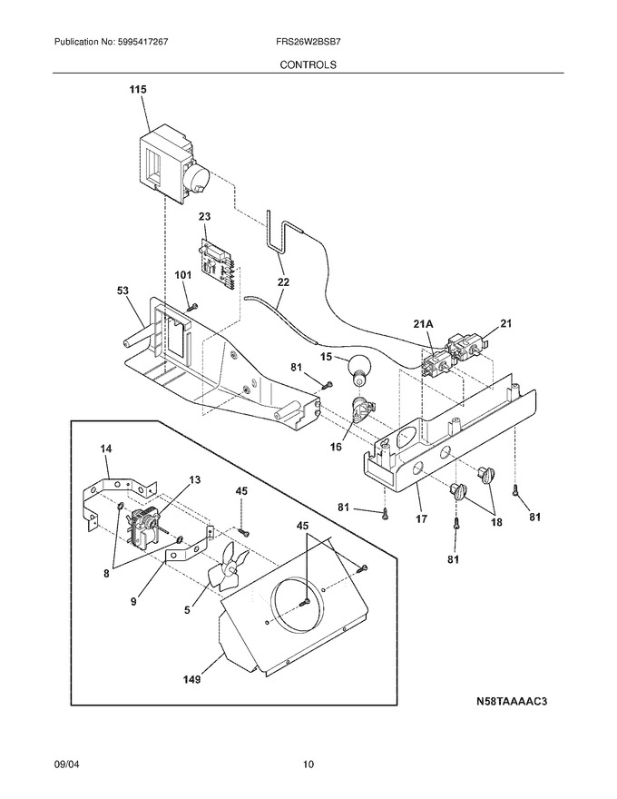Diagram for FRS26W2BSB7