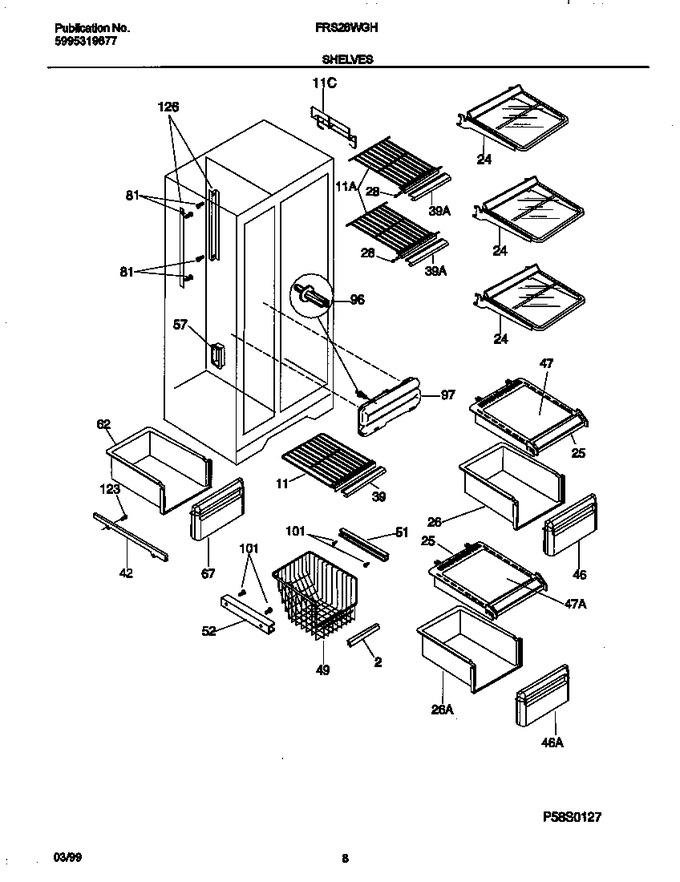 Diagram for FRS26WGHW0