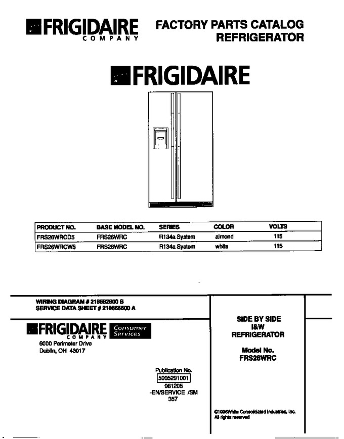 Diagram for FRS26WRCW5