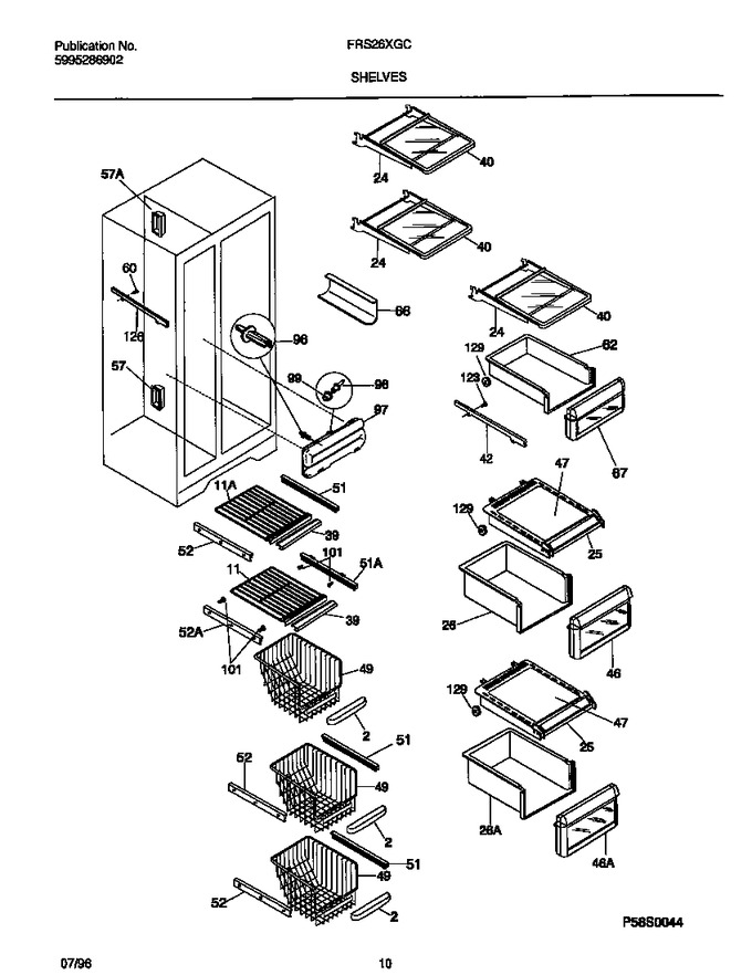 Diagram for FRS26XGCW3
