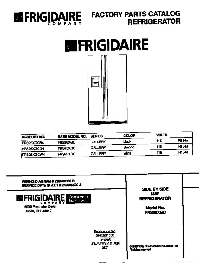 Diagram for FRS26XGCB4