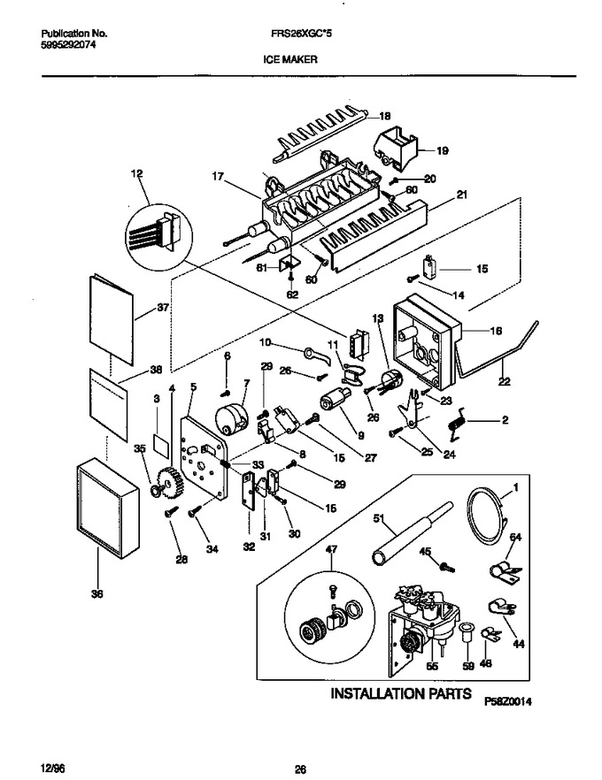 Diagram for FRS26XGCW5