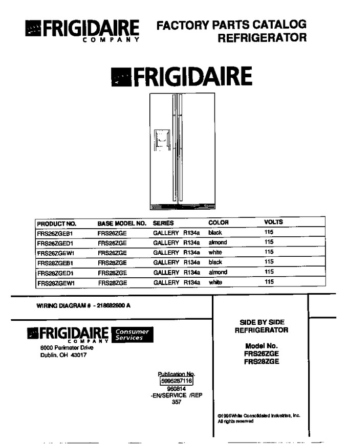 Diagram for FRS28ZGED1