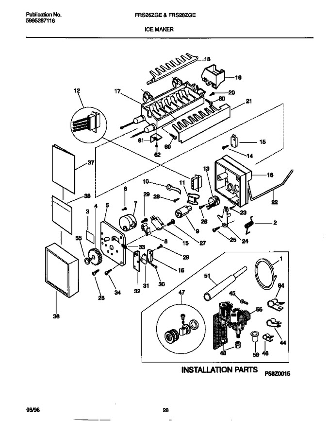 Diagram for FRS28ZGEW1